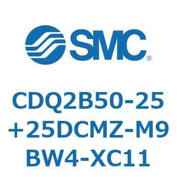 薄形シリンダ CDQ2B50-25 SMC