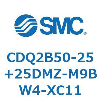 薄形シリンダ CDQ2B50-25 SMC