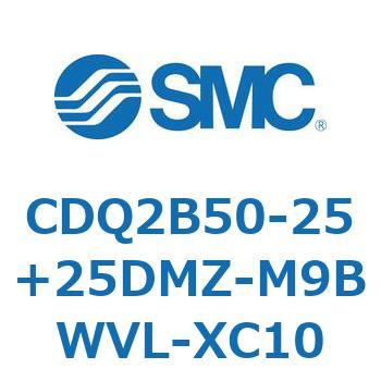 薄形シリンダ CDQ2B50-25 SMC