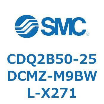 薄形シリンダ CDQ2B50-25 SMC