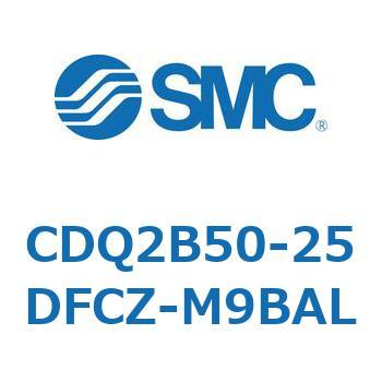 薄形シリンダ CDQ2B50-25 SMC