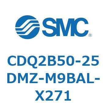 薄形シリンダ CDQ2B50-25 SMC