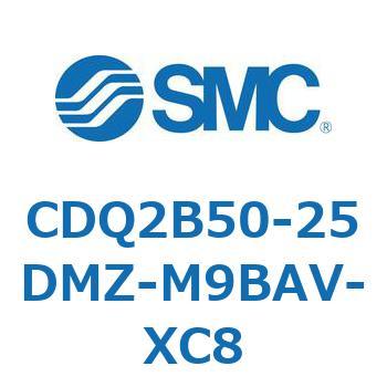 薄形シリンダ CDQ2B50-25 SMC