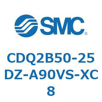 薄形シリンダ CDQ2B50-25 SMC