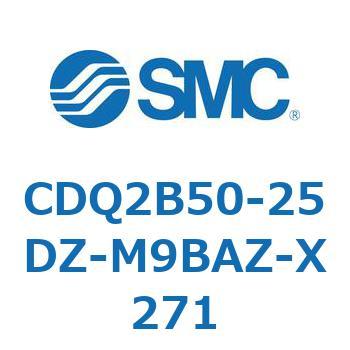 薄形シリンダ CDQ2B50-25 SMC