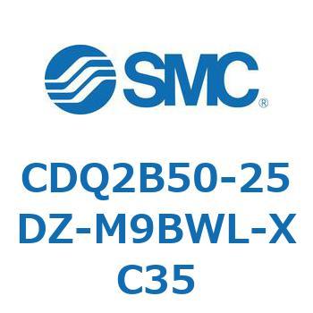 薄形シリンダ CDQ2B50-25 SMC