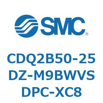 薄形シリンダ CDQ2B50-25 SMC