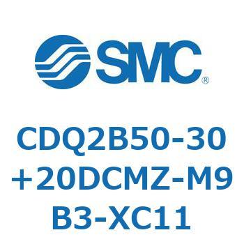 薄形シリンダ CDQ2B50-30 SMC
