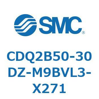 薄形シリンダ CDQ2B50-30 SMC