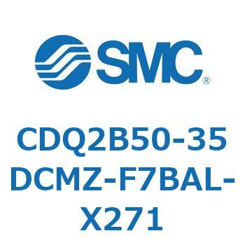 薄形シリンダ CDQ2B50-35 SMC