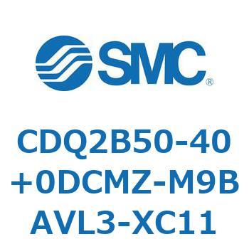 薄形シリンダ CDQ2B50-40 SMC