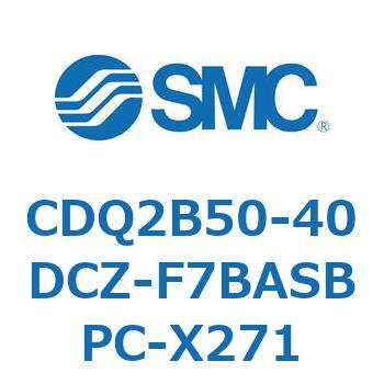 薄形シリンダ CDQ2B50-40 SMC