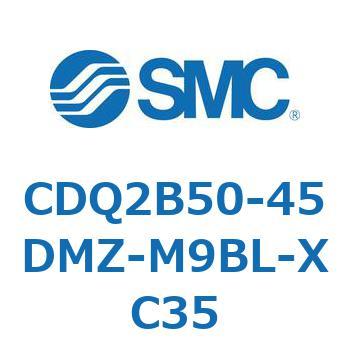 薄形シリンダ CDQ2B50-45 SMC