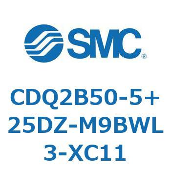薄形シリンダ CDQ2B50-5 SMC