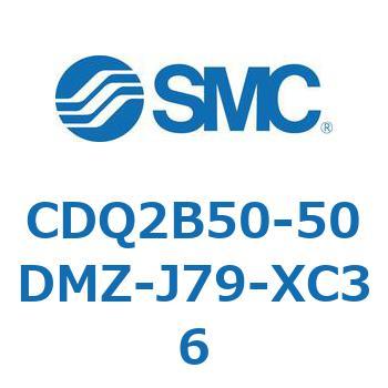 薄形シリンダ CDQ2B50-50 SMC
