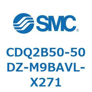 薄形シリンダ CDQ2B50-50 SMC