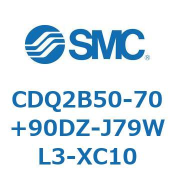 薄形シリンダ CDQ2B50-70 SMC