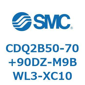 薄形シリンダ CDQ2B50-70 SMC