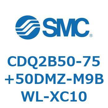 薄形シリンダ CDQ2B50-75 SMC