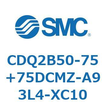 薄形シリンダ CDQ2B50-75 SMC