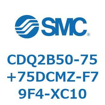 薄形シリンダ CDQ2B50-75 SMC