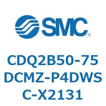 薄形シリンダ CDQ2B50-75 SMC