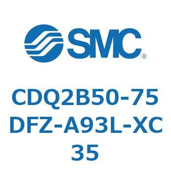 薄形シリンダ CDQ2B50-75 SMC