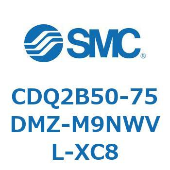 薄形シリンダ CDQ2B50-75 SMC