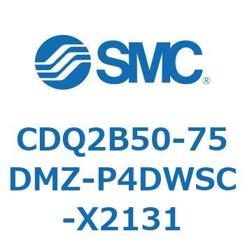 薄形シリンダ CDQ2B50-75 SMC