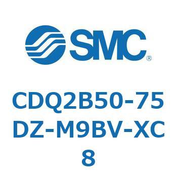 薄形シリンダ CDQ2B50-75 SMC