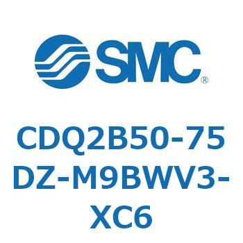 薄形シリンダ CDQ2B50-75 SMC