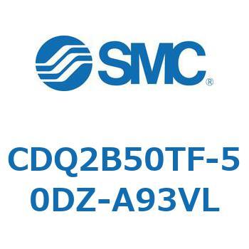 CDQ2B50TF-50DZ-A93VL 薄形シリンダ CDQ2B50TF SMC 複動片ロッド 標準(ロッド先端めねじ) 空気圧タイプ シリンダストローク50mm 14,024円