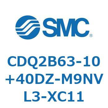 薄形シリンダ CDQ2B63-10 SMC