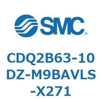 薄形シリンダ CDQ2B63-10 SMC