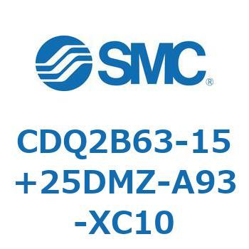薄形シリンダ CDQ2B63-15 SMC
