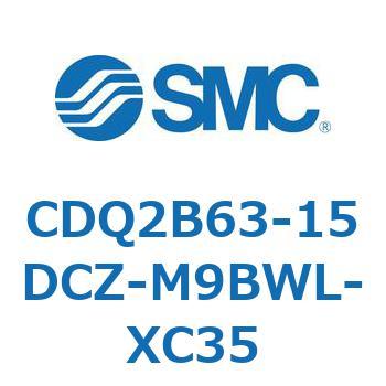 薄形シリンダ CDQ2B63-15 SMC