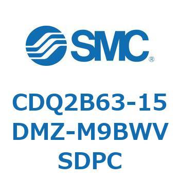 薄形シリンダ CDQ2B63-15 SMC