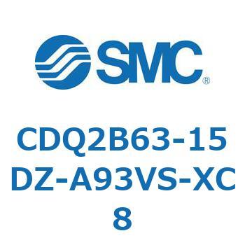 薄形シリンダ CDQ2B63-15 SMC
