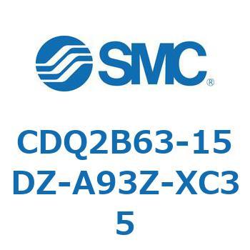 薄形シリンダ CDQ2B63-15 SMC