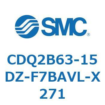 薄形シリンダ CDQ2B63-15 SMC