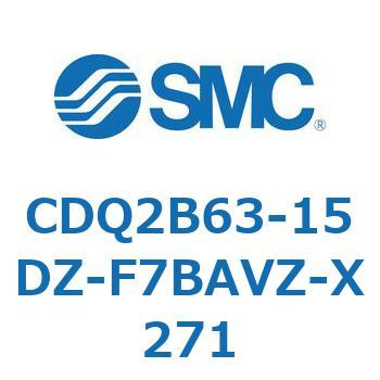 薄形シリンダ CDQ2B63-15 SMC