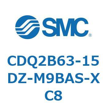 薄形シリンダ CDQ2B63-15 SMC