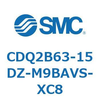 薄形シリンダ CDQ2B63-15 SMC
