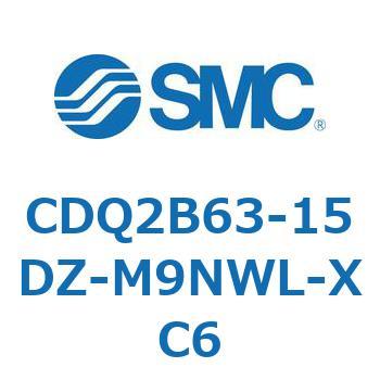 薄形シリンダ CDQ2B63-15 SMC
