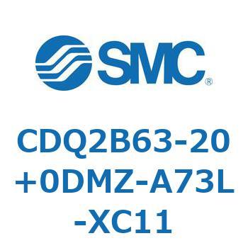 薄形シリンダ CDQ2B63-20 - SMC