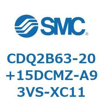 薄形シリンダ CDQ2B63-20 SMC