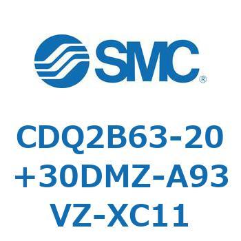 薄形シリンダ CDQ2B63-20 SMC