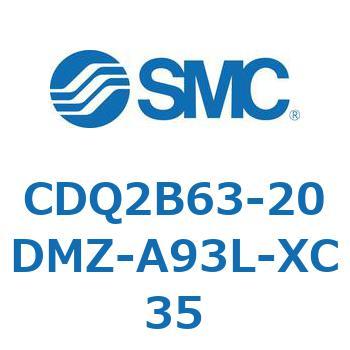 薄形シリンダ CDQ2B63-20 SMC