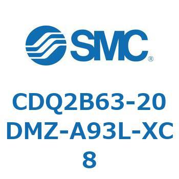 薄形シリンダ CDQ2B63-20 SMC