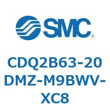 薄形シリンダ CDQ2B63-20 SMC